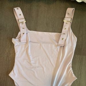 Tiger Mist purple bodysuit